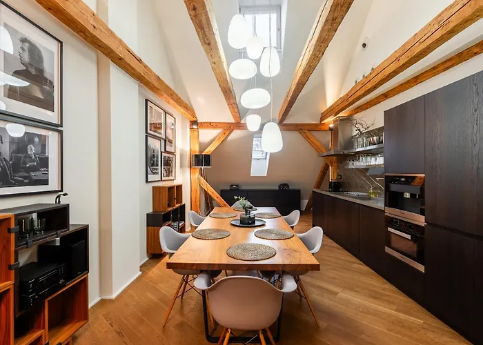 Boutique Old Town Loft With Ac 아파트 프라하